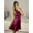 Elegantes Damen-Partykleid mit langen Ärmeln (S/M ONE SIZE) ITALIAN FASHION IM322282