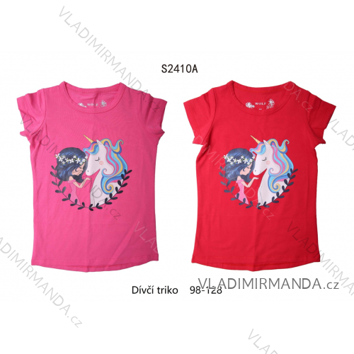 T-Shirt Kurzarm Damen (s-xxl) WOLF D2841