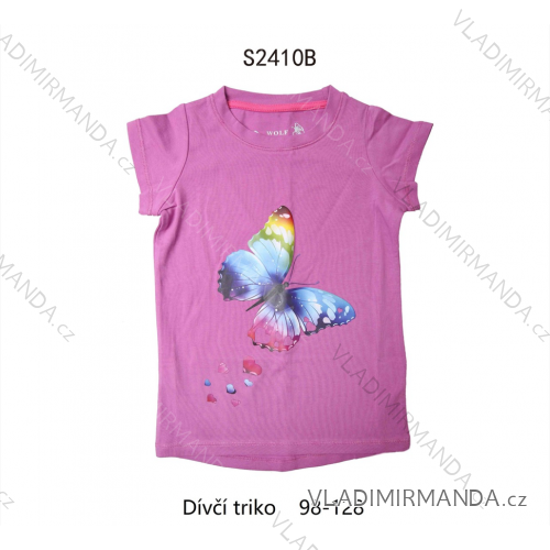 T-Shirt Kurzarm Damen (s-xxl) WOLF D2841