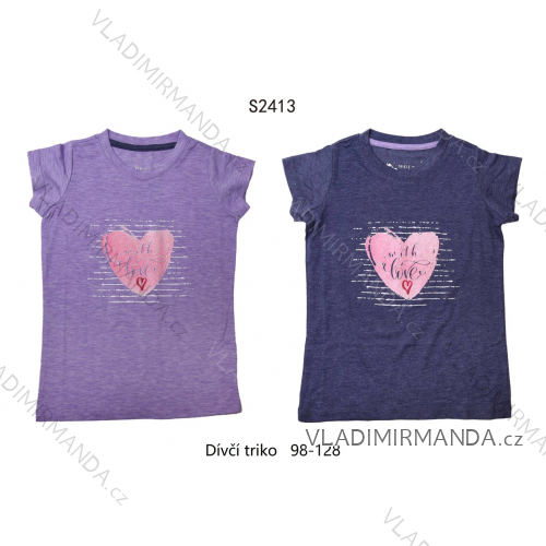 T-Shirt Kurzarm Damen (s-xxl) WOLF D2841