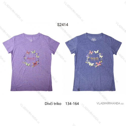 T-Shirt Kurzarm Damen (s-xxl) WOLF D2841