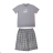 Kurzer Herrenpyjama (M-3XL) WOLF S2475A