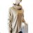 Langarm-Tunika für Damen in Übergröße (XL/2XL/3XL Einheitsgröße) ITALIAN FASHION IM423616