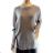 Strickjacke-Weihnachtsmuster-warme Strick-lange Hülsen-Damen (S-XL) TÜRKISCHES MODA MA719004 XL/2XL pink