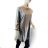 Langarm-Tunika für Damen in Übergröße (XL/2XL/3XL Einheitsgröße) ITALIAN FASHION IM423616 L/XL schwarz