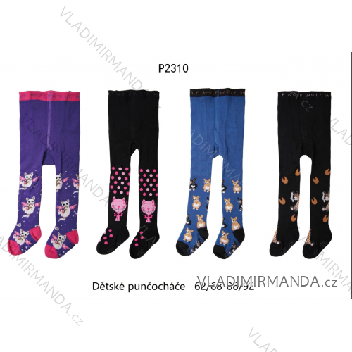 Kinder- und Kleinkinderstrumpfhose (98 / 104-122 / 128) WOLF P2812