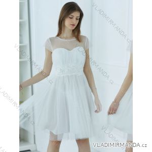 Sexy trägerloses Minikleid für Damen (S / M ONE SIZE) ITALIAN FASHION IMM22922