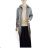 Damen-Kapuzenjacke in großen Größen (XL/2XL ONE SIZE) ITALIAN FASHION IM422684 XL/2XL Khaki
