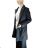 Lange Damen Fleecejacke (SML-XL) ITALIAN FASHION IMD211106