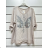 Übergroße 3/4-Langarmtunika für Damen (Einheitsgröße S/M) ITALIAN FASHION IMPSH23XH2331