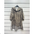 Damen-Tunika mit langen Ärmeln in Übergröße (Einheitsgröße S/M) ITALIAN FASHION IMPSH2316090