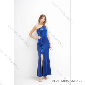 Ärmelloses langes Party-Paillettenkleid für Damen (S/M EINHEITSGRÖSSE) ITALIAN FASHION IMPSH245500