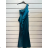 Ärmelloses kurzes Partykleid für Damen (S/M EINHEITSGRÖSSE) ITALIAN FASHION IMPSH235426 dunkelgrün S / M