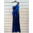 Ärmelloses kurzes Partykleid für Damen (S/M EINHEITSGRÖSSE) ITALIAN FASHION IMPSH235426 dunkelgrün S / M