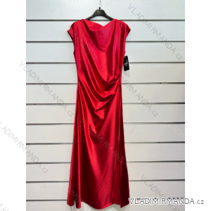 Trägerloses langes Partykleid für Damen (Einheitsgröße S/M) ITALIAN FASHION IMPSH2431290