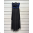 Ärmelloses kurzes Partykleid für Damen (S/M EINHEITSGRÖSSE) ITALIAN FASHION IMPSH235426 schwarz S / M