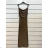 Langes trägerloses Pailletten-Partykleid für Damen (Einheitsgröße S/M) ITALIAN FASHION IMPSH233348