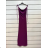 Langes trägerloses Pailletten-Partykleid für Damen (Einheitsgröße S/M) ITALIAN FASHION IMPSH233348