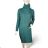 Šaty elegantní dlouhý rukáv dámské (S/M ONE SIZE) ITALSKÁ MÓDA IMM211535