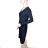 Sommerkleid Carmen aus Musselin für Damen (Einheitsgröße S/M) ITALIAN FASHION IMWE231506 schwarz S/M