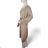 Damen-Strickkleid mit Gürtel und langen Ärmeln (Einheitsgröße S/M) ITALIAN FASHION IMM23M5173