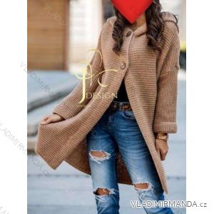 Übergroßer Langarmpullover für Damen (Einheitsgröße S/M) ITALIAN FASHION IMWCA23DH2302