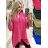Tunika mit Anhänger Langarm Damen Plus Size (3XL/4XL ONE SIZE) ITALIAN FASHION IMWT23209