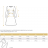 Trägerloses langes Partykleid aus Satin für Damen (34-42) POLISH FASHION PMLEL24NATHALIE dunkelgrün 42