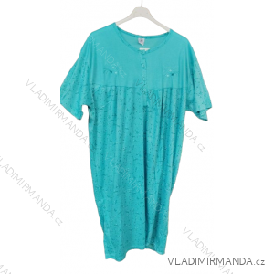 Kurzärmeliges Damenhemd überdimensional (4-8xl) YN. LOT YN24V1094