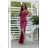 Trägerloses langes Partykleid aus Satin für Damen (34-42) POLISH FASHION PMLEL24NATHALIE dunkelrosa 38