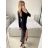 Šaty letní na ramínka dámské (S/M ONE SIZE) ITALSKÁ MÓDA IMPBB22B21841 S/M rot