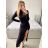 Šaty letní na ramínka dámské (S/M ONE SIZE) ITALSKÁ MÓDA IMPBB22B21841 S/M rot