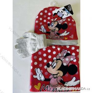 Set aus Winter-Finger-Micky-Maus-Mütze und Handschuhen für Kinder und Jungen (EINHEITSGRÖSSE) SETINO HW4074