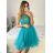 Elegantes Damen Ballkleid (uni sl) ITALIENISCHE MODA IMM2219810   lila   S/M