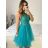 Elegantes Damen Ballkleid (uni sl) ITALIENISCHE MODA IMM2219810   lila   S/M