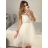 Elegantes, ärmelloses, kurzes Ball- und Partykleid für Damen (Einheitsgröße S/M) ITALIAN FASHION IMM22PL19801KR
