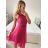 Trägerloses Spitzen-Partykleid für Damen (Einheitsgröße S/M) ITALIAN FASHION IMC23349