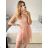 Trägerloses Spitzen-Partykleid für Damen (Einheitsgröße S/M) ITALIAN FASHION IMC23349