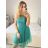 Trägerloses Spitzen-Partykleid für Damen (Einheitsgröße S/M) ITALIAN FASHION IMC23349