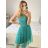 Trägerloses Spitzen-Partykleid für Damen (Einheitsgröße S/M) ITALIAN FASHION IMC23349/DR altrosa S/M