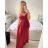 Šaty letní na ramínka dámské (S/M ONE SIZE) ITALSKÁ MÓDA IMPBB22B21841 S/M schwarz
