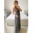 Kleid klassische Kurzarm Frauen (Uni S / M) ITALIAN FASHION IMC20203 M / L schwarz