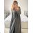 Elegantes, funkelndes, trägerloses Damenkleid (Einheitsgröße S/M) ITALIAN FASHION IMC22920