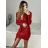 Šaty letní na ramínka dámské (S/M ONE SIZE) ITALSKÁ MÓDA IMPBB22B21841