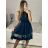 Elegantes ärmelloses Sommerkleid für Damen (Einheitsgröße S/M/L) ITALIAN FASHION IM923NELA - Farbe   oranžová - Velikost   M / L