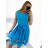 Elegantes ärmelloses Sommerkleid für Damen (Einheitsgröße S/M/L) ITALIAN FASHION IM923NELA - Farbe   oranžová - Velikost   M / L