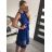 Elegantes ärmelloses Sommerkleid für Damen (Einheitsgröße S/M/L) ITALIAN FASHION IM923NELA - Farbe   oranžová - Velikost   M / L