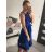 Elegantes ärmelloses Sommerkleid für Damen (Einheitsgröße S/M/L) ITALIAN FASHION IM923NELA - Farbe   oranžová - Velikost   M / L