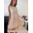 Elegantes ärmelloses Sommerkleid für Damen (Einheitsgröße S/M/L) ITALIAN FASHION IM923NELA - Farbe   oranžová - Velikost   M / L