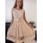 Elegantes ärmelloses Sommerkleid für Damen (Einheitsgröße S/M/L) ITALIAN FASHION IM923NELA - Farbe   oranžová - Velikost   M / L